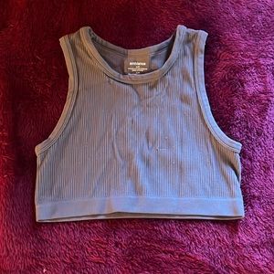 S/M  cute brown crop top. Ambiance.